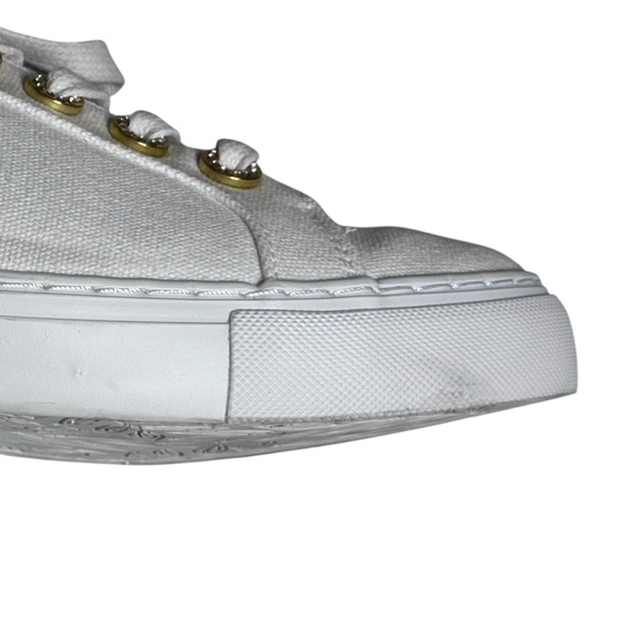 Lilly Pulitzer Abigail Canvas Mule Sneakers Resort White original box- 8.5 - Picture 15 of 16